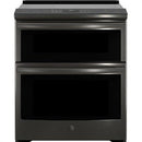 GE Profile 30-inch Slide-in electric Range with Convection Technology PS960BLTS