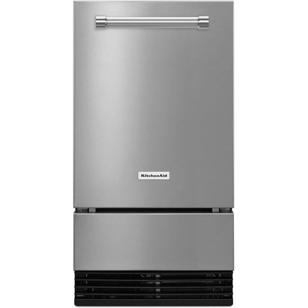 KitchenAid 18-inch Built-in Ice Machine KUID508HPS (KUID508HPS)