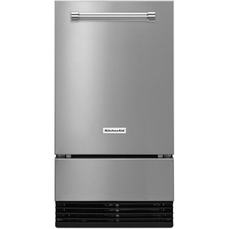 KitchenAid 18-inch Built-in Ice Machine KUID508HPS (KUID508HPS)