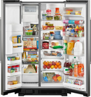 Maytag 36 Inch Freestanding Side-by-Side Refrigerator 24.5 cu. ft. (Fingerprint Resistant Stainless) (MRSF4036PZ) (MRSF4036PZ)