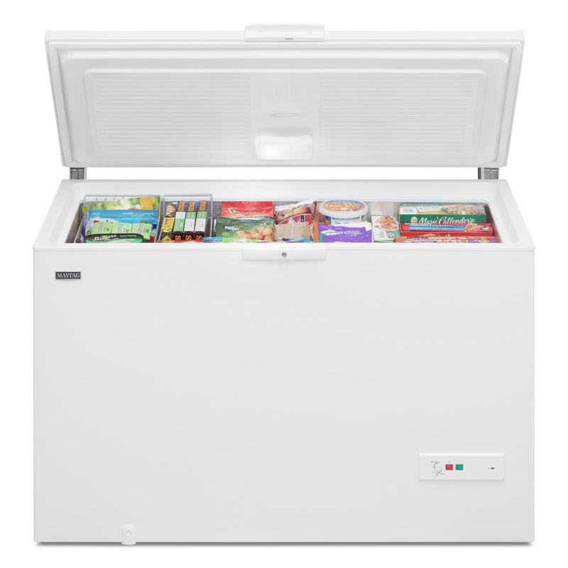 Frigidaire 14.8 cu. ft. Manual Defrost Chest Freezer with LED Light  FFCL1542AW - The Home Depot