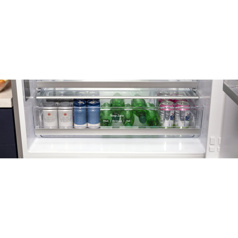 GE 24.9-cu ft Bottom-Freezer Refrigerator with Ice Maker
