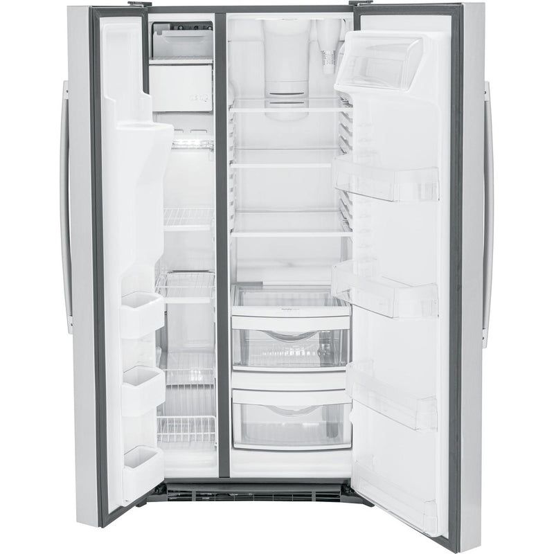 GE 33-inch 23 cu.ft. Freestanding Side-by-Side Refrigerator with LED Lighting GSE23GYPFS IMAGE 4