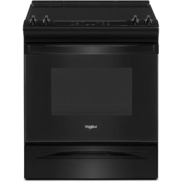 Whirlpool 30-inch Freestanding Electric Range with Frozen Bake™ Technology WEE515SALB IMAGE 1