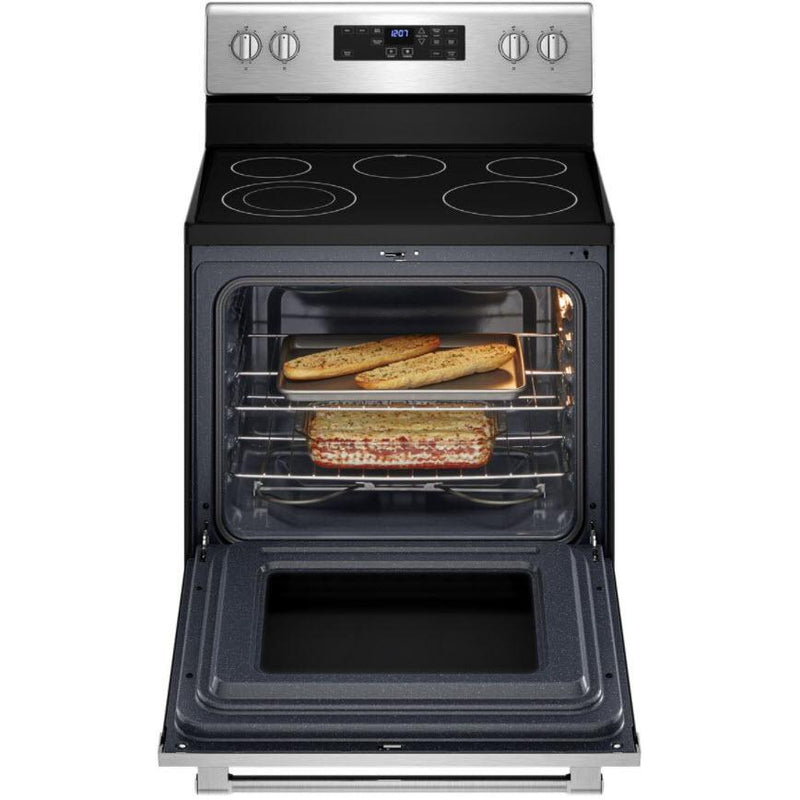 Maytag 30-inch Freestanding Electric Range with Steam Clean MER4600LS