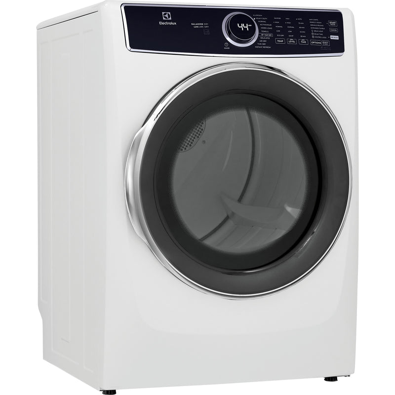 Electrolux 8.0 cu.ft. Front Load Perfect Steam™ Electric Dryer with Balanced Dry™ ELFE7637BW IMAGE 2