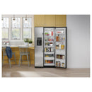 GE 33-inch, 23 cu. ft. Side-By-Side Refrigerator with Water and Ice Dispensing System GSS23GYPFS