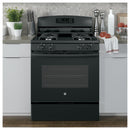 GE 30-inch Freestanding Gas Range JGB635DEKBB