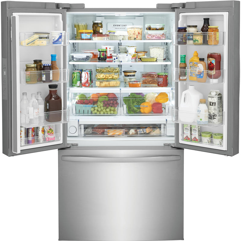 23.3 Cu. Ft. Counter-Depth French Door Refrigerator Stainless  Steel-GRFG2353AF