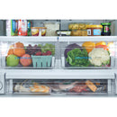 Frigidaire 36-inch, 22.6 cu. ft. French 3-Door Refrigerator with Dispenser FRFC2323AS IMAGE 6