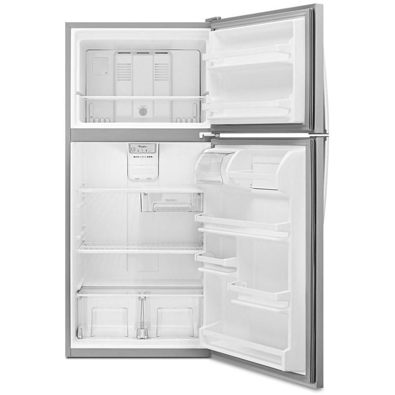 Whirlpool 30-inch, 18.2 cu.ft. Freestanding Top Freezer Refrigerator WRT108FFDM IMAGE 3