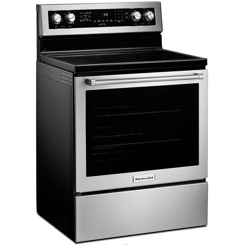 KitchenAid 30-inch Freestanding Electric Range with Convection technology KFEG504KPS IMAGE 2