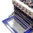 Forno Capriasca Alta Qualita 36-inch Freestanding Gas Range with Convection Technology FFSGS6260-36