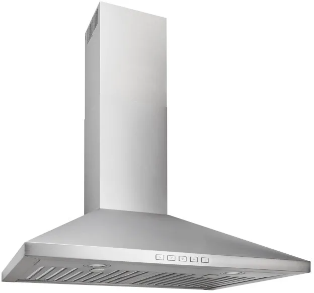 Broan 30" Stainless Convertible Wall-Mount Pyramidal Chimney Range Hood (BWP2304SS)