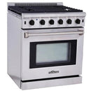 Thor Kitchen 30-inch Freestanding Gas Range with Convection LRG3001U (Stainless Steel)LRG3001U