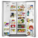 Whirlpool 36-inch, 28.5 cu. ft. Side-By-Side Refrigerator (Fingerprint Resistant Stainless)WRS588FIHZ