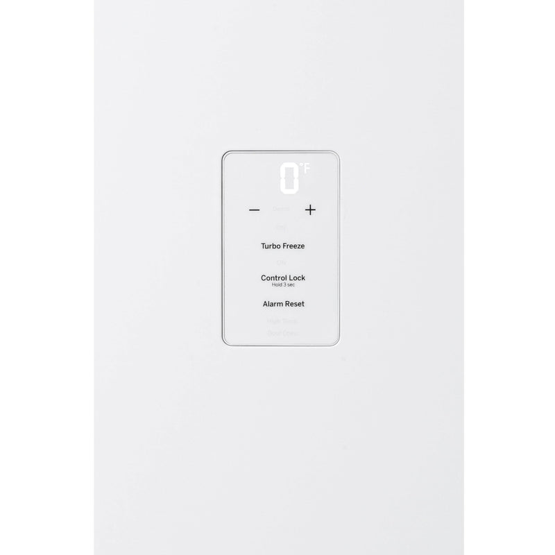 GE 17.3 cu.ft. Upright Freezer with Turbo Freeze FUF17SMRWW