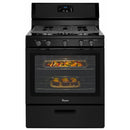 Whirlpool 30-inch Freestanding Gas Range with AccuSimmer® Burner WFG505M0BB