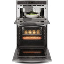 GE 27-inch, 4.3 cu. ft. Built-in Combination Wall Oven JK3800SHSSJK3800SHSS