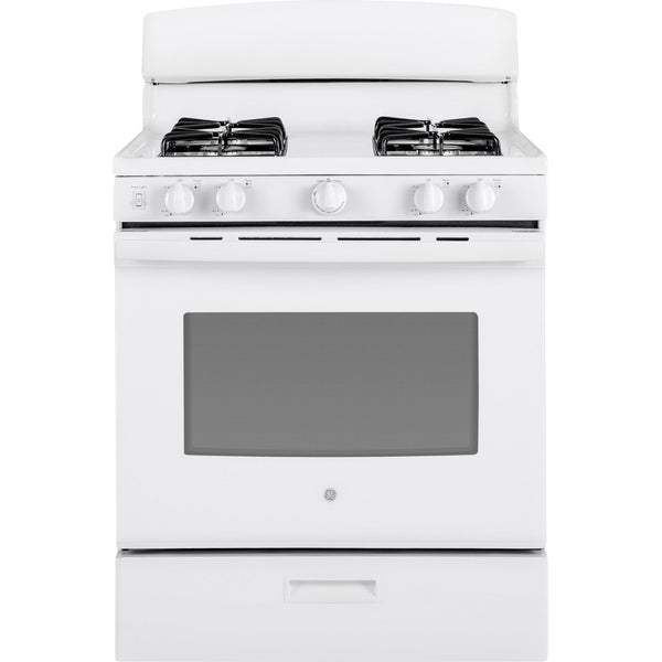 (JGBS30DEKWW) GE 30-inch Freestanding Gas Range JGBS30DEKWW