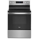 Whirlpool 30-inch Freestanding Electric Range with Frozen Bake™ Technology (Stainless Steel)WFE525S0JS
