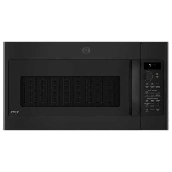GE Profile 1.7 cu. ft. Over the Range Convection Microwave - Black