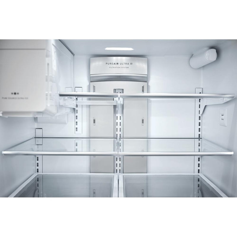 (FPBS2778UF) Frigidaire Professional 36-inch, 27.8 cu.ft. Freestanding French 3-Door Refrigerator with External Water and Ice Dispensing System FPBS2778UF