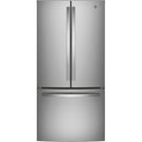 GE 33-inch, 18.6 cu. ft. Counter-Depth French-Door Refrigerator GWE19JYLFSGWE19JYLFS