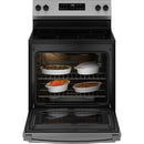 GE 30-inch Freestanding Electric Range with SmartHQ™ GRF400PV (Stainless Steel) (GRF400PVSS)