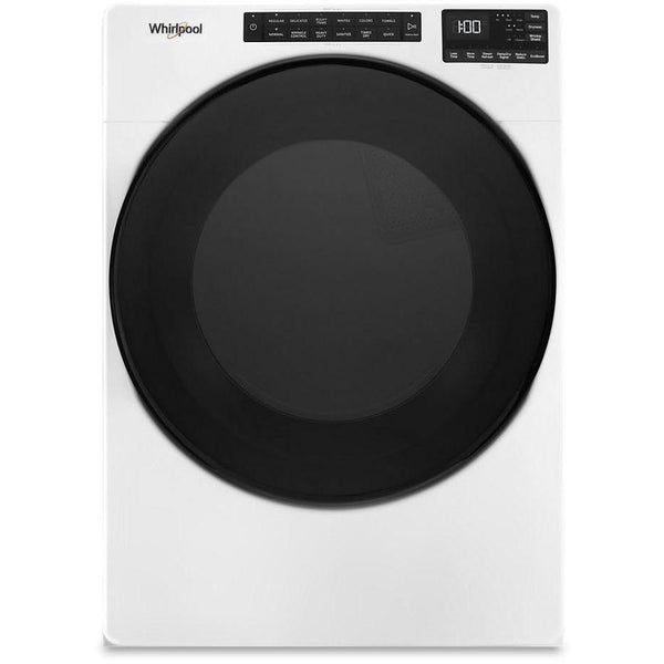 Whirlpool 7.4 cu. ft. Electric Dryer with EcoBoost™ Option WED6605MW IMAGE 1