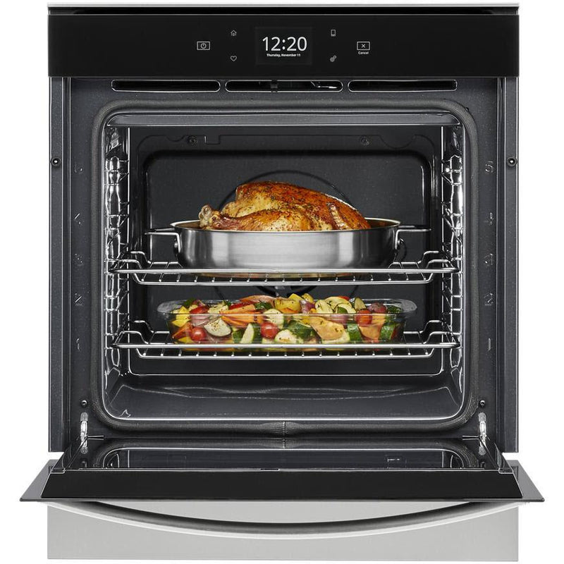 Whirlpool 24-inch, 2.9 cu. ft. Built-in Single Wall Oven with True Convection Technology WOS52ES4MZ IMAGE 4