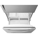 Whirlpool 33-inch, 22 cu. ft. Bottom Freezer Refrigerator with Icemaker WRB322DMBM