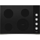 Whirlpool 30-inch Built-In Electric Cooktop WCE55US0HSWCE55US0HS