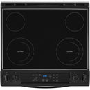 Whirlpool 30-inch Slide-in Electric Range with Frozen Bake™ Technology WEE515S0LB