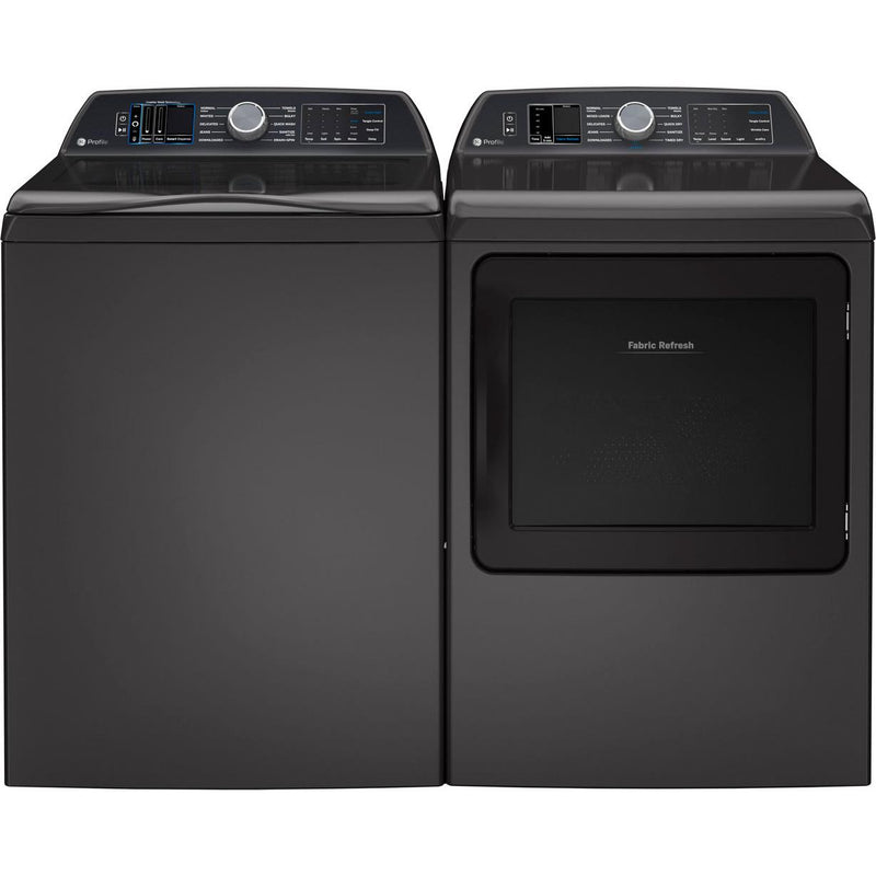 black top load washer and dryer set