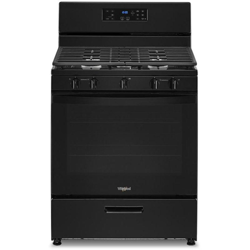 Whirlpool 30-inch Freestanding Gas Range with Frozen Bake™ Technology WFG505M0MB IMAGE 1