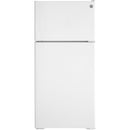 GE 16.6 cu. ft. Top Freezer Refrigerator with recessed handle GPE17CTNRWWGPE17CTNRWW