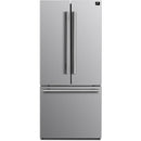 Forno 30-inch, 17.5 cu. ft. French 3-Door Refrigerator with Ice Maker FFFFD1974-31SB IMAGE 13