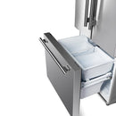 Forno 30-inch, 17.5 cu. ft. French 3-Door Refrigerator with Ice Maker FFFFD1974-31SB IMAGE 3