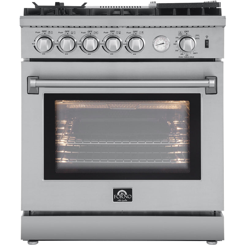 Forno Lazio 30" Freestanding Gas Range FFSGS6276-30 IMAGE 1