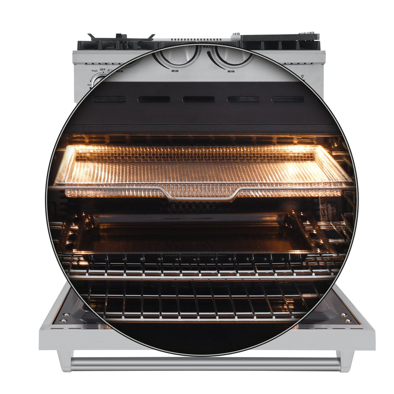 Forno Lazio 30" Freestanding Gas Range FFSGS6276-30 IMAGE 7