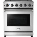  Thor Kitchen 30-inch Freestanding Gas Range LRG3001ULP IMAGE 1