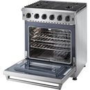  Thor Kitchen 30-inch Freestanding Gas Range LRG3001ULP IMAGE 3
