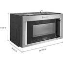  KitchenAid 1.9 cu. ft. Over-the-Range Microwave Oven with Air Fry KMHC319LSS IMAGE 10