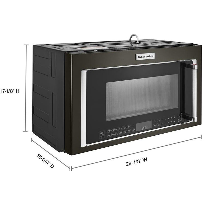 KitchenAid 1.9 cu. ft. Over-the-Range Microwave Oven with Air Fry KMHC319LBS IMAGE 9