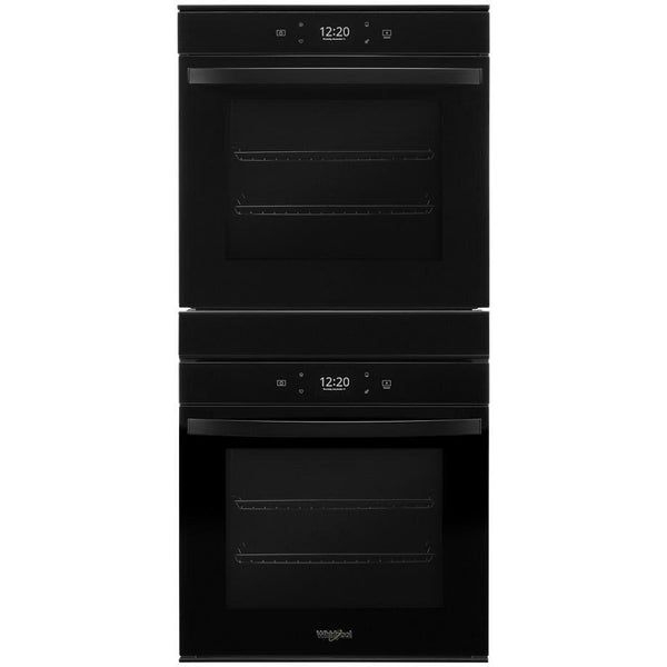 Whirlpool 24-inch, 5.8 cu. ft.  Double Wall Oven with True Convection Technology WOD52ES4MB IMAGE 1