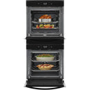 Whirlpool 24-inch, 5.8 cu. ft.  Double Wall Oven with True Convection Technology WOD52ES4MB IMAGE 2