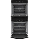 Whirlpool 24-inch, 5.8 cu. ft.  Double Wall Oven with True Convection Technology WOD52ES4MB IMAGE 3