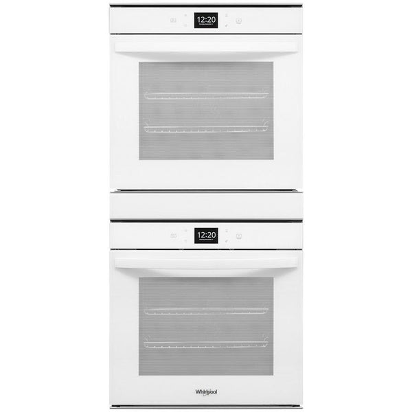 Whirlpool 24-inch, 5.8 cu. ft.  Double Wall Oven with True Convection Technology WOD52ES4MW IMAGE 1