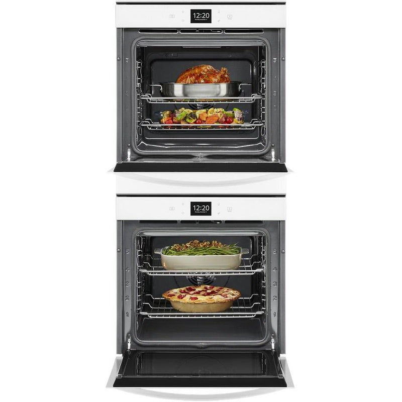 Whirlpool 24-inch, 5.8 cu. ft.  Double Wall Oven with True Convection Technology WOD52ES4MW IMAGE 2